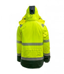 Hi-viz Ziemas darba jaka Baltic Canvas Montreal.