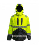 HI-VIS ziemas darba jaka Baltic Canvas New Montreal ar izņemamu oderi
