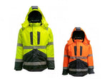Hi-vis Ziemas darba jaka Baltic Canvas Montreal