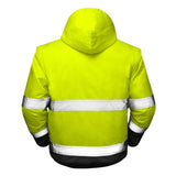 Hi-vis ziemas darba jaka Nordpro KAI