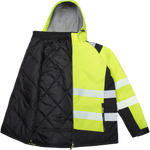 Ziemas softshell darba jaka Stepo WINTER TEXAS HI-VIS