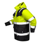 Hi-vis ziemas darba jaka Nordpro ADA