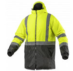 Pagarināta ziemas darba jaka Hoegert Leda, Hi-Vis