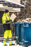 Pagarināta ziemas darba jaka Hoegert Leda, Hi-Vis