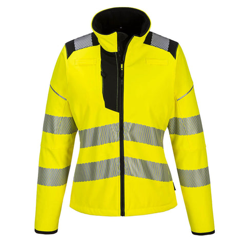 Sieviešu softshell darba jaka Portwest PW381 Hi-Vis