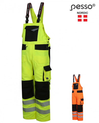 CORDURA HI-VIS Darba  puskombinezons Pesso Uranus Flexpro 135