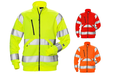 Sieviešu darba džemperis Hi-Vis Fristads 7427 SHV