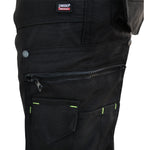 Darba bikses Pesso Canvas KDCPG ar Hi-vis elementiem