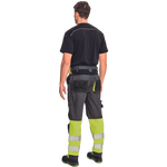 Darba bikses Cerva Knoxfield HV DW275 ar Hi-vis elementiem