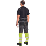 Darba bikses Cerva Knoxfield HV DW275 ar Hi-vis elementiem