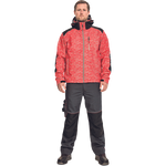 Softshell jaka Cerva Knoxfield PRINTED Hi-Vis