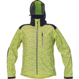 Softshell jaka Cerva Knoxfield PRINTED Hi-Vis