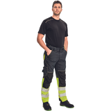 Darba bikses Cerva Knoxfield HV DW275 ar Hi-vis elementiem