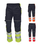 Darba bikses Cerva Knoxfield HV DW275 ar Hi-vis elementiem