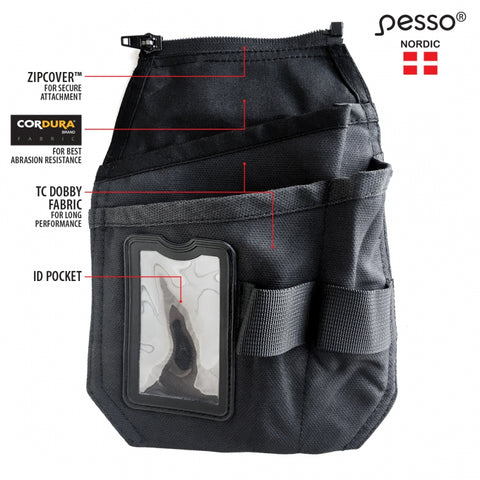 Piekaramā kabata instrumentiem Pesso POCKET2R, labajā pusē