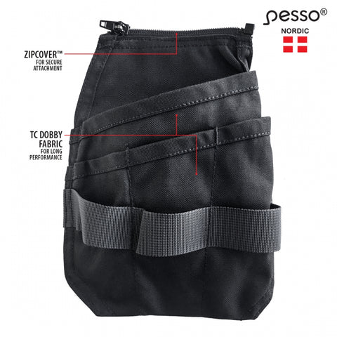 Piekaramā kabata instrumentiem Pesso POCKET1R, labajā pusē