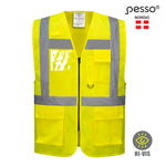Veste Hi-Vis Pesso ar kabatām