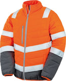 Polsterēta drošības jaka Result  R325M, Hi-Vis