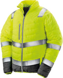 Polsterēta drošības jaka Result  R325M, Hi-Vis