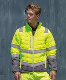 Polsterēta drošības jaka Result  R325M, Hi-Vis