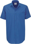 Vīriešu kokvilnas krekls B&C Heritage SSL ar īsām piedurknēm