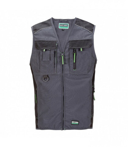 Darba veste Baltic Canvas CIRIUS ar zaļām detaļām