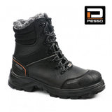 Ādas ziemas zābaki Pesso Polaris S3 SRC Kevlar