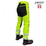 Ziemas softshell darba bikses Pesso Nebraska Hi-Vis