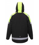 Softshell jaka BoSafety ATLANTA FB-2448NEW ar atstarojoša auduma detaļām