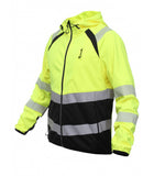 Hi-vis softshell jaka BoSafety TOPEK