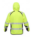 Hi-vis softshell jaka BoSafety TOPEK