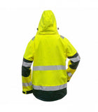 HI-VIS Baltic Canvas softshell jaka