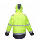 Hi-vis ziemas darba jaka Bo Safety OXFORD