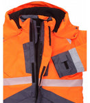 Hi-vis ziemas darba jaka Bo Safety OXFORD