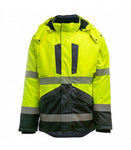 HI-VIS ziemas darba jaka Baltic Canvas New Montreal ar izņemamu oderi