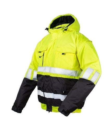 Hi- Vis ziemas jaka Cannygo PILOT CANVAS