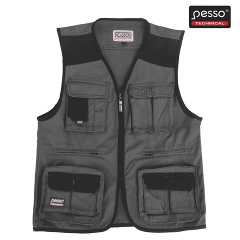 Darba veste Pesso Canvas DICP, pelēka